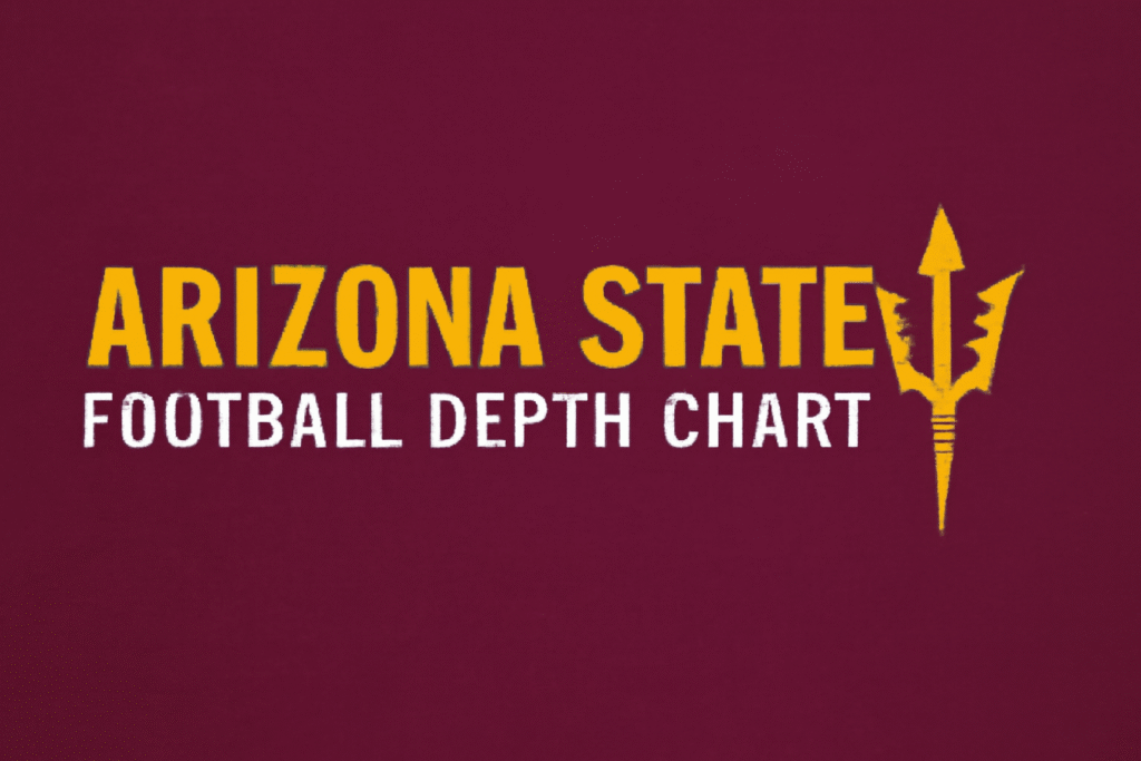 Arizona State Football Depth Chart