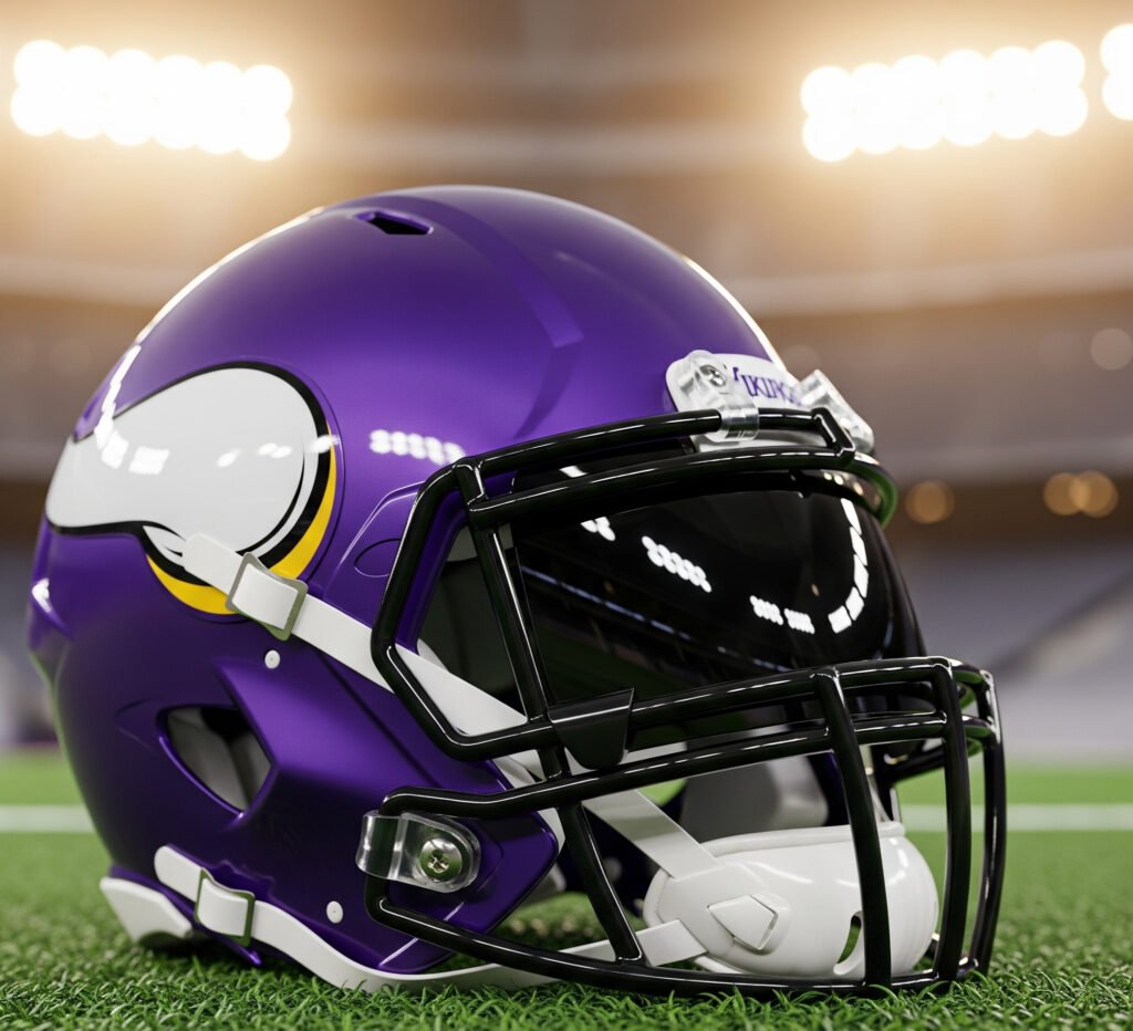 Minnesota Vikings Football Helmet