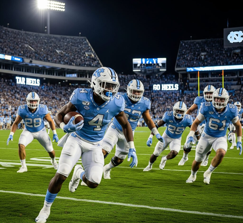 UNC Football Uniforms