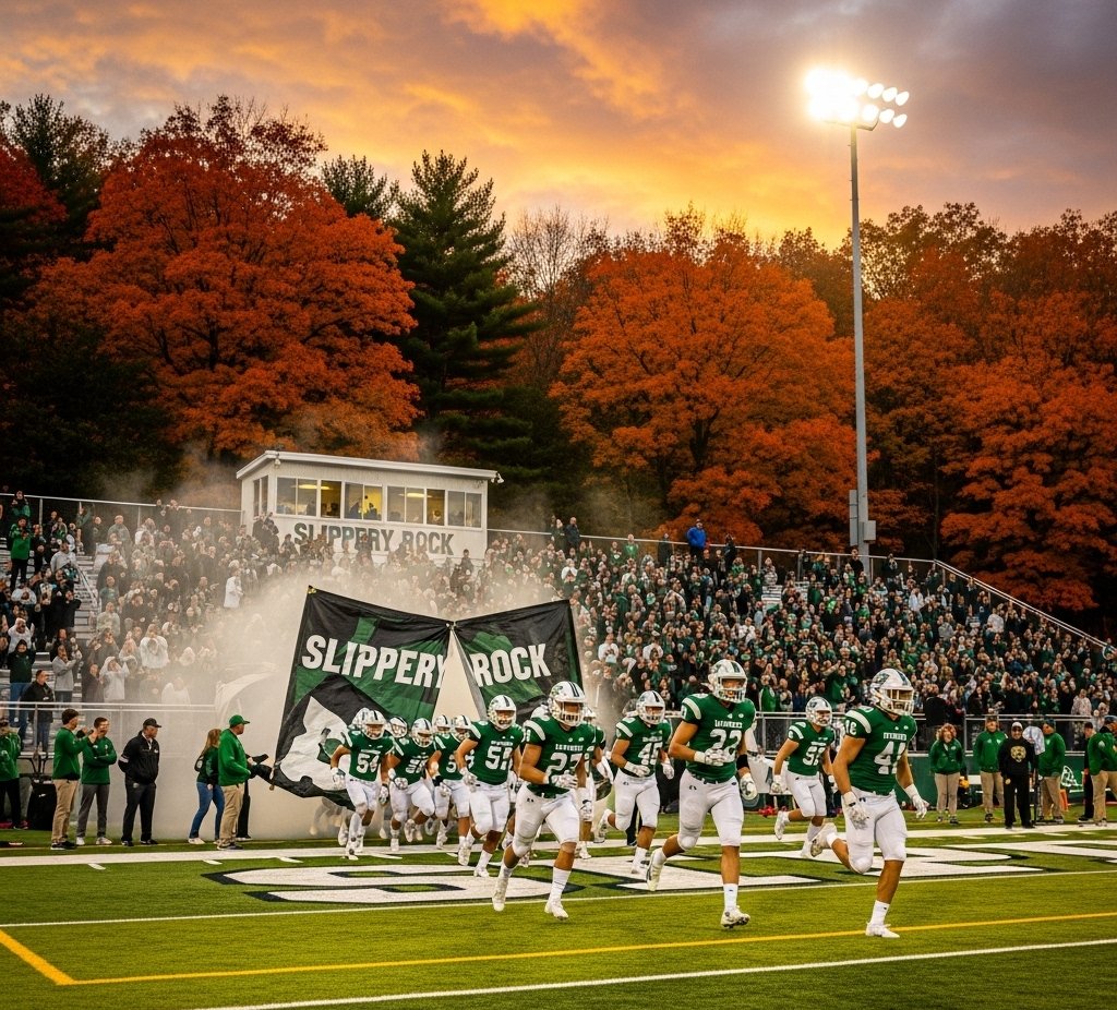 Slippery Rock Football Schedule 2025