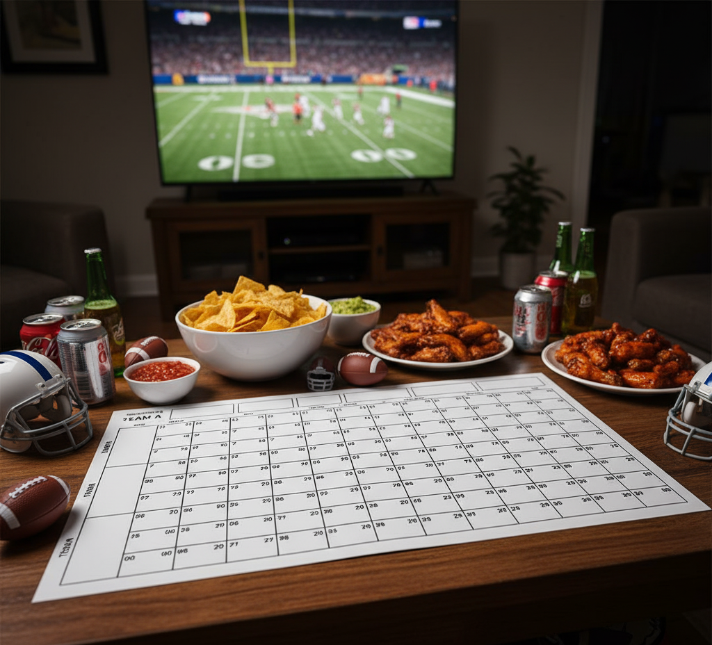100 Football Squares