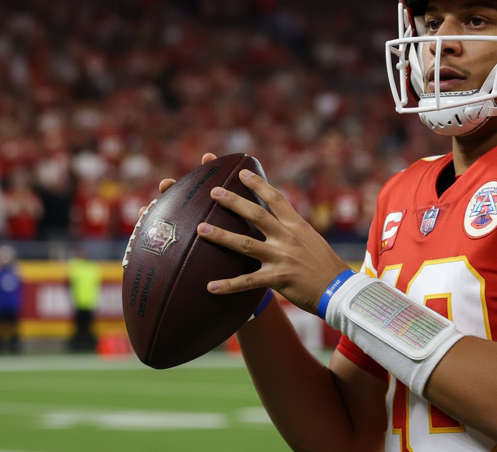 How Does Patrick Mahomes Hold a Football?