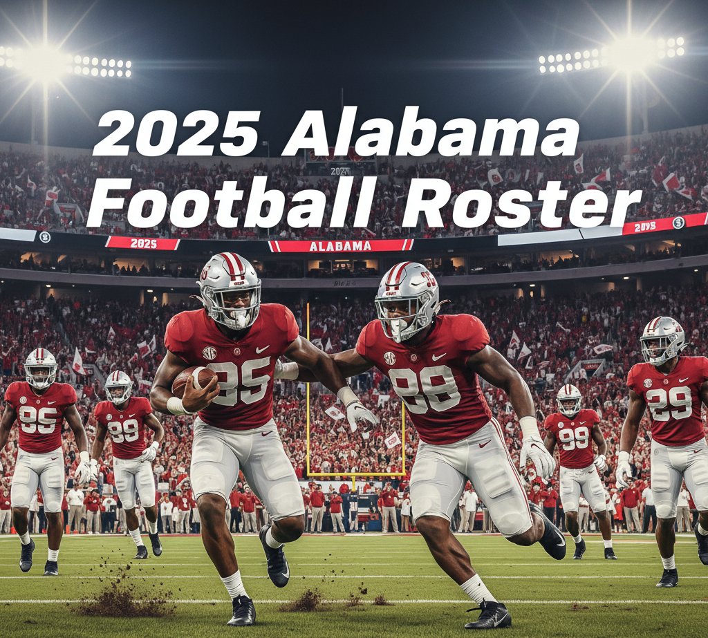 2025 Alabama Football Roster