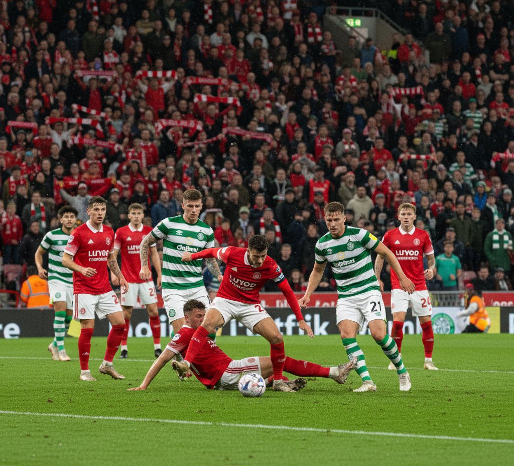 Alineaciones de Aberdeen Football Club contra Celtic F.C.