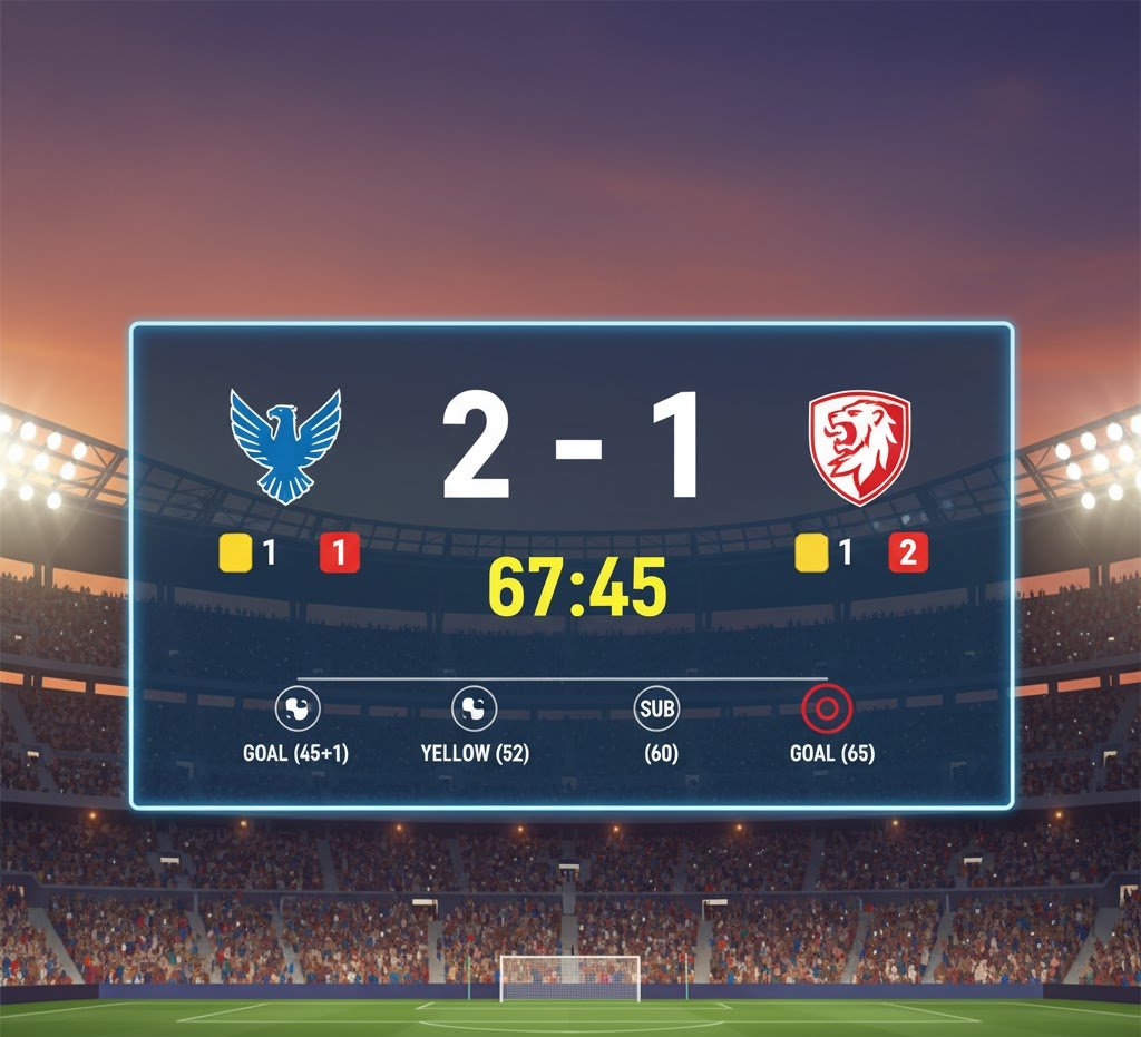 How to Read Football Scoreboard