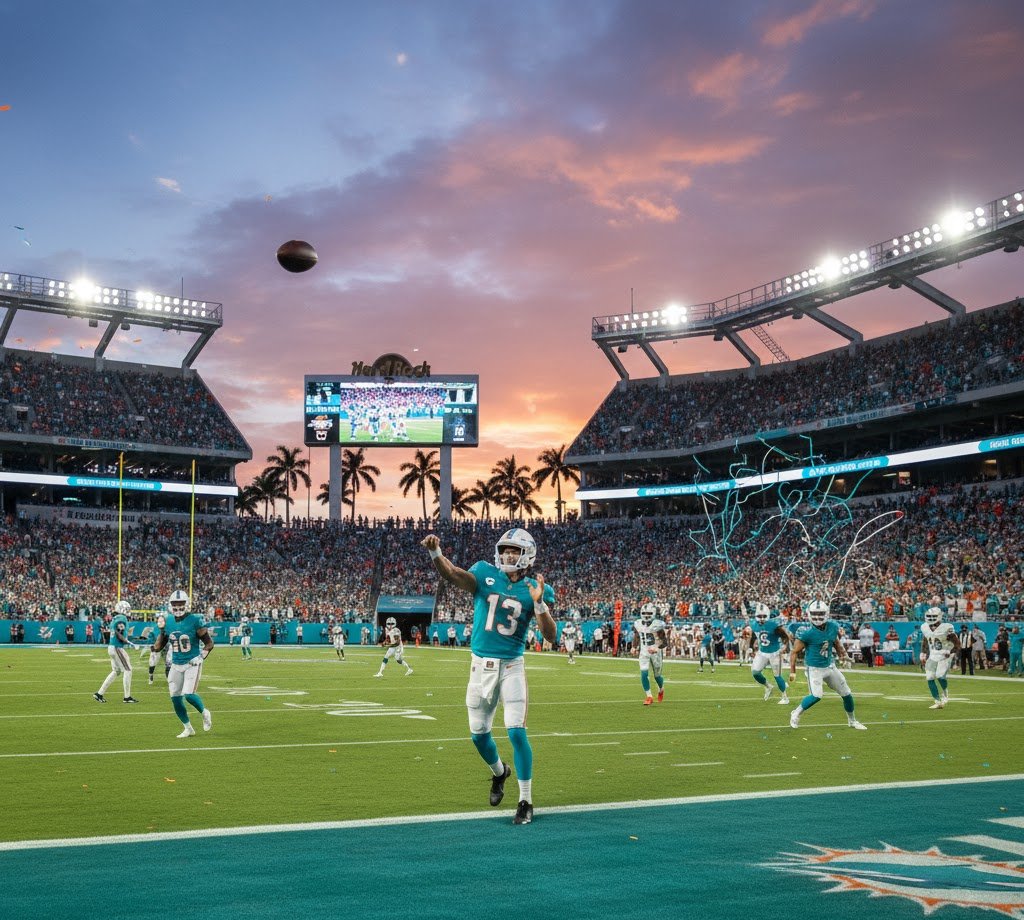 The Miami Dolphins Football Game