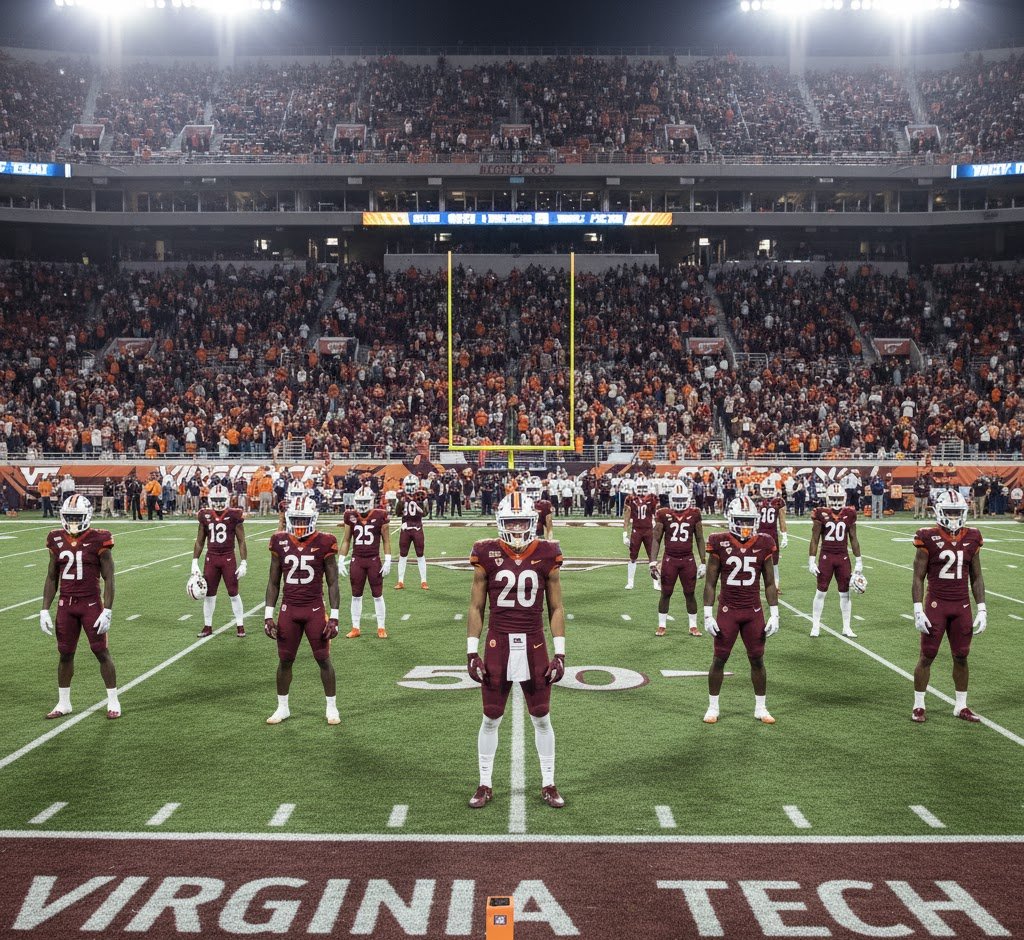 VT Football Depth Chart 2025