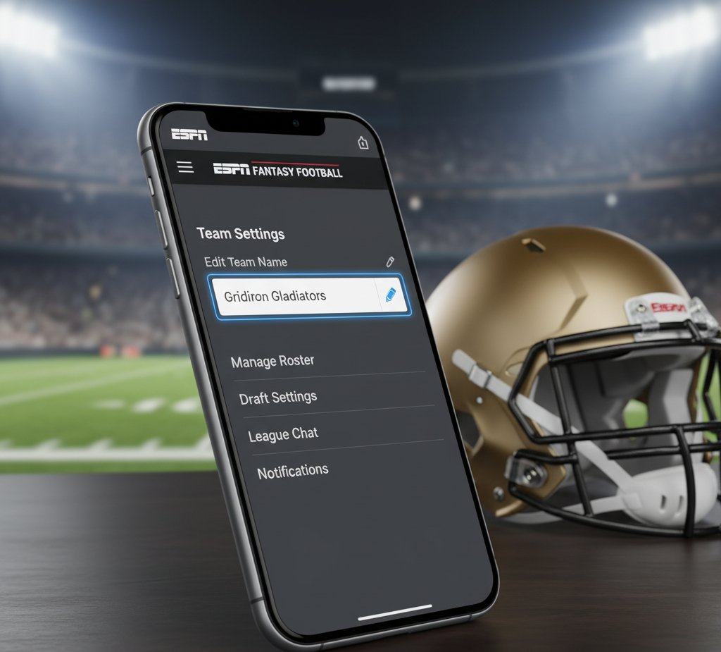 How Do You Change Your Fantasy Football Team Name?