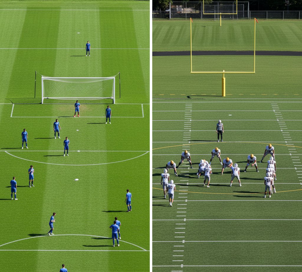 Is a Soccer Field the Same as a Football Field?