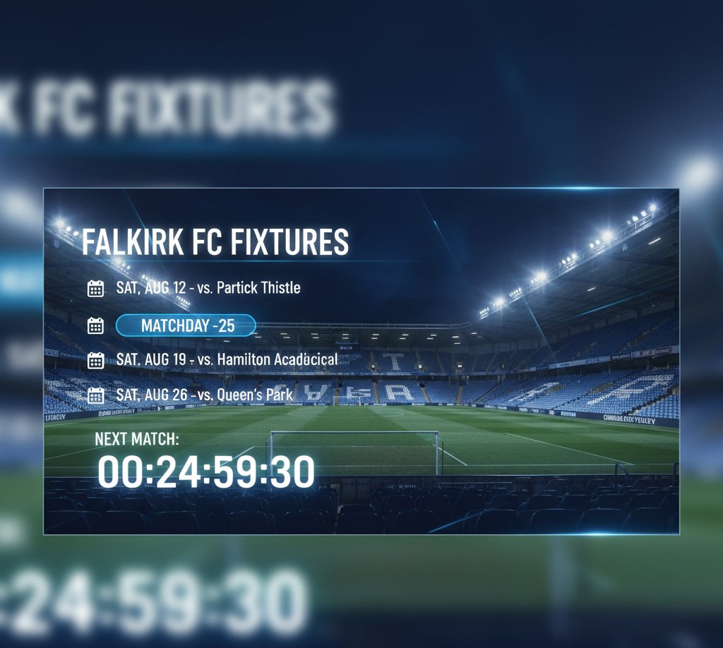 Falkirk Football Club Fixtures