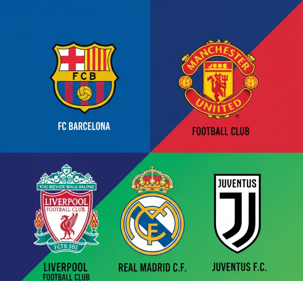 Football Club Logos with Names