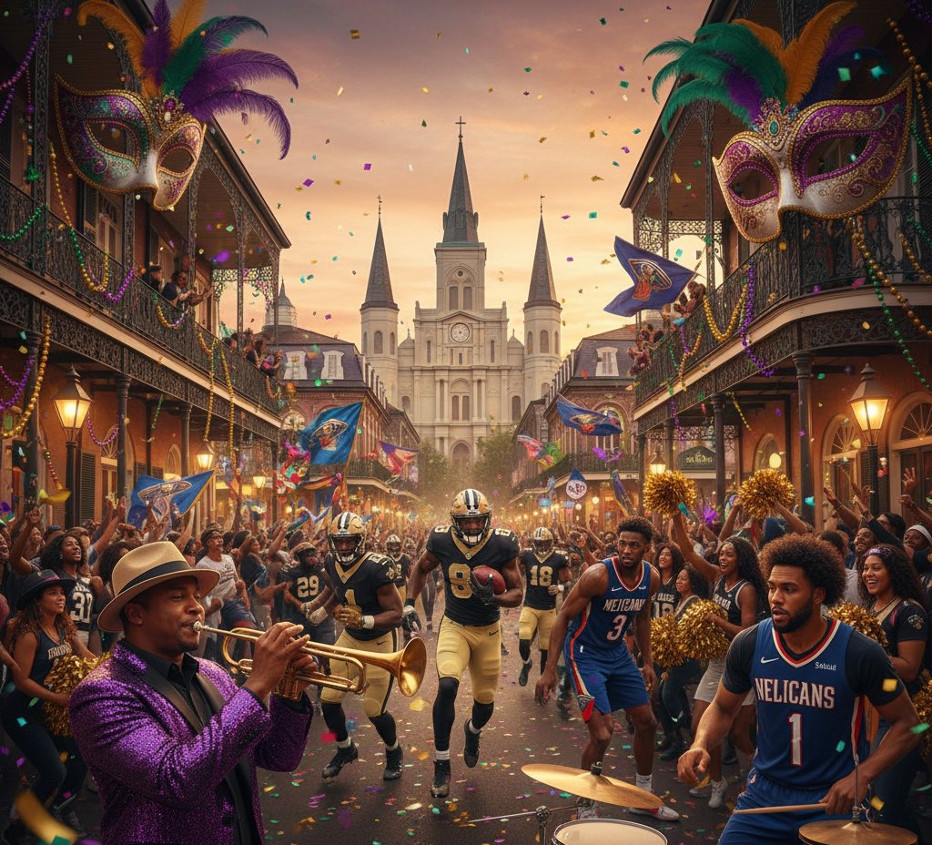 new orleans sports teams