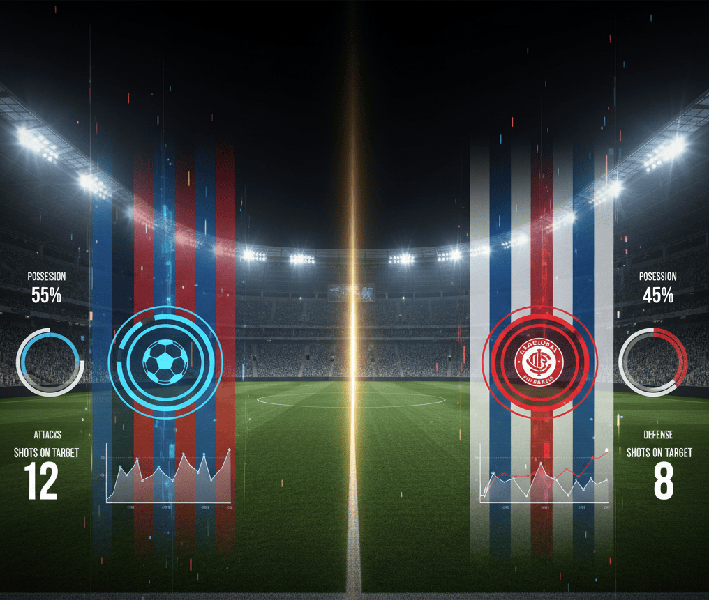 Estadísticas de Esporte Clube Bahia Contra Club Nacional de Football