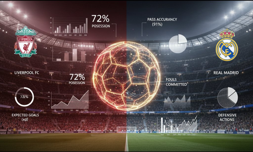 Estadísticas de Liverpool Football Club Contra Real Madrid