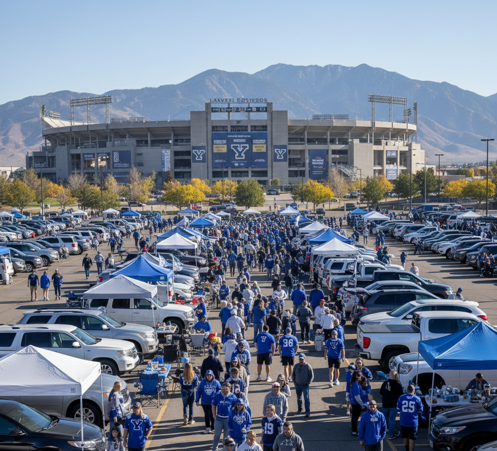 BYU Football Parking Lot 5 – Cougar Club