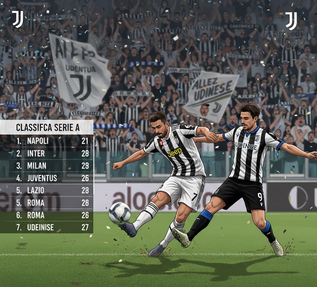 Classifica di Juventus Football Club – Udinese Calcio
