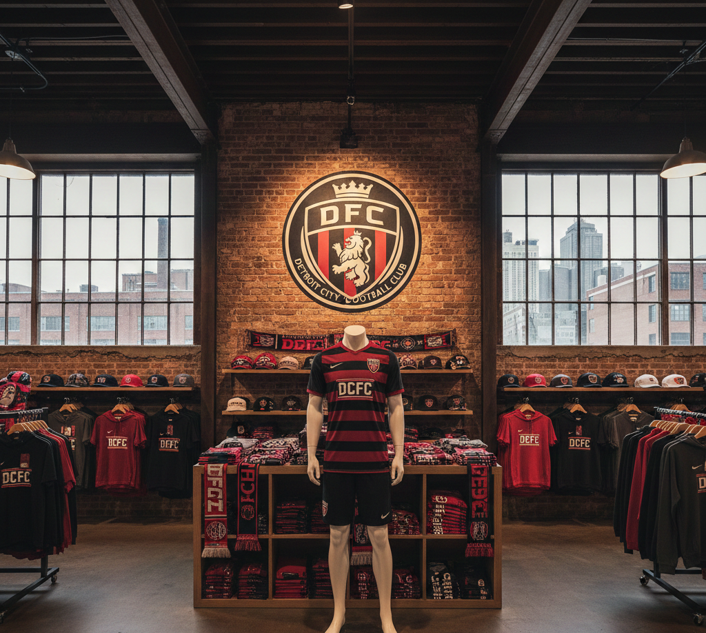 Detroit City Football Club Store
