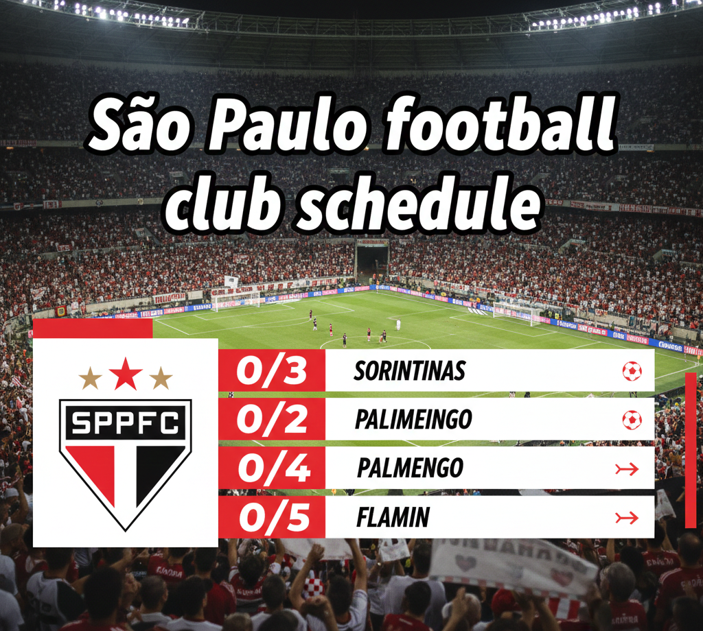 São Paulo Football Club Schedule