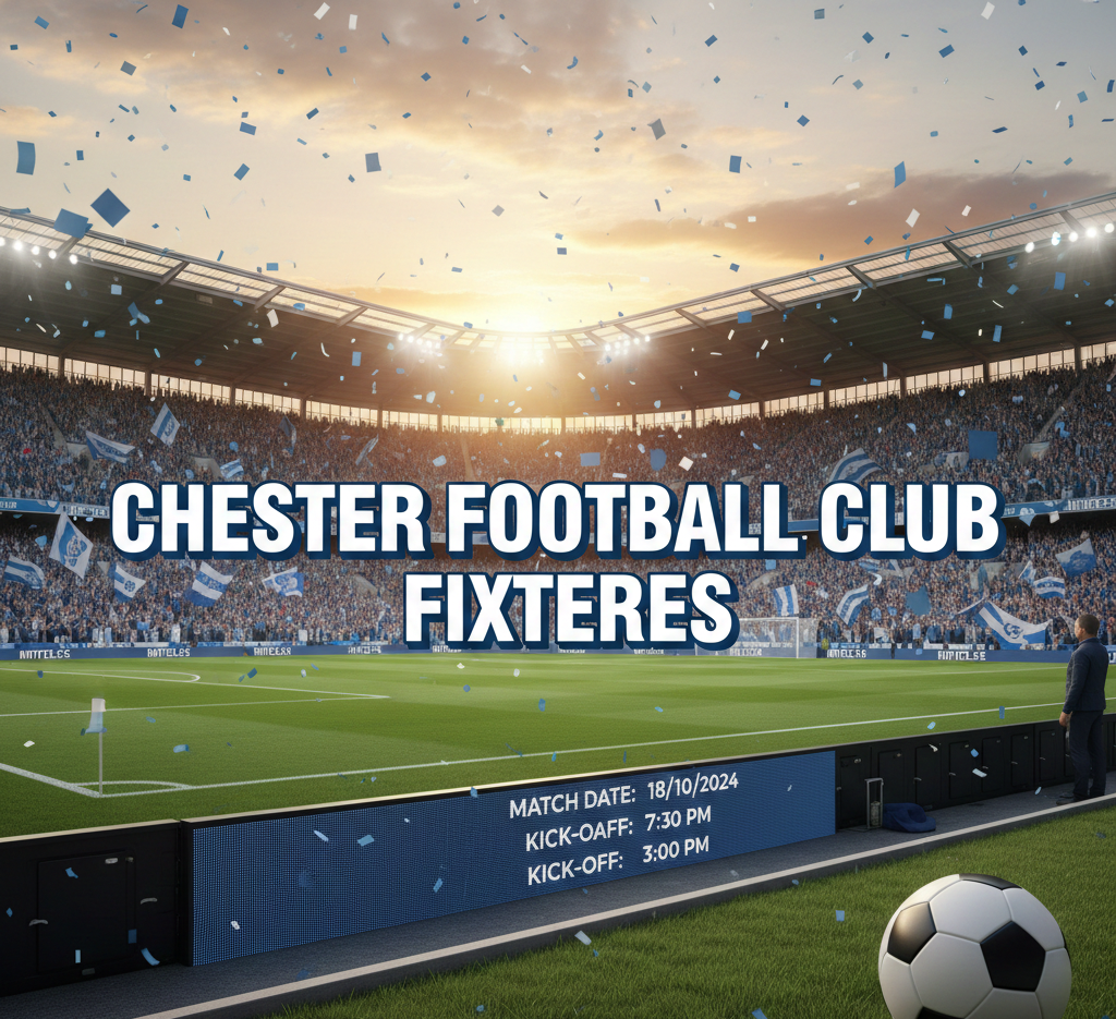 Chester Football Club Fixtures