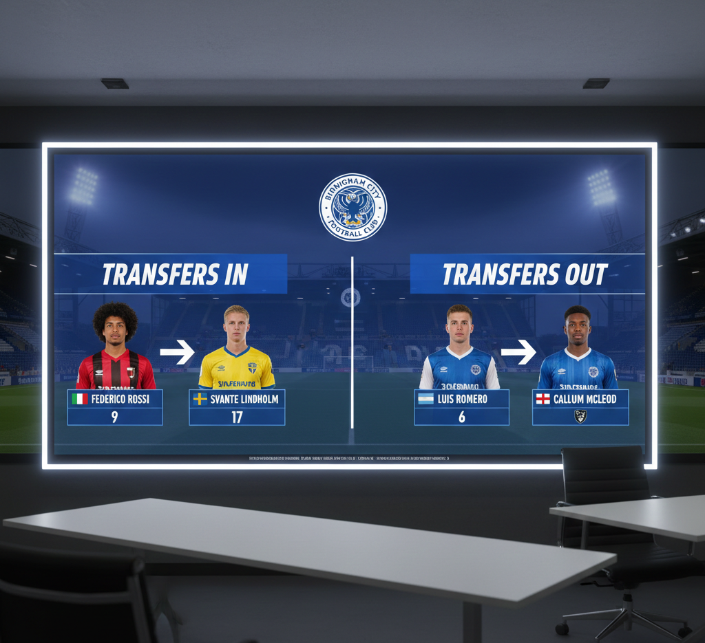 Birmingham City Football Club Transfers