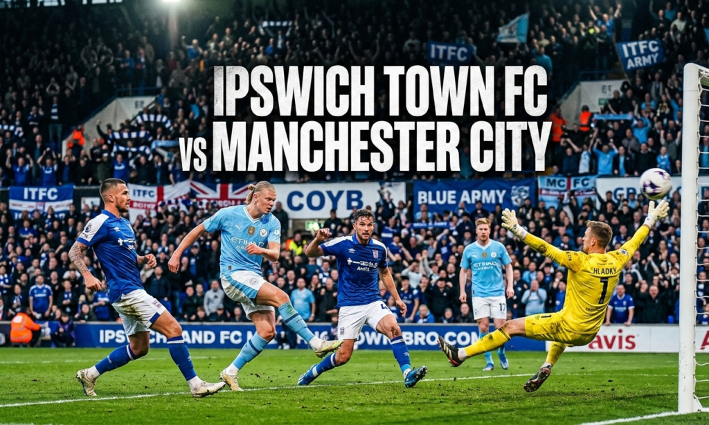 Ipswich Town Football Club vs Manchester City