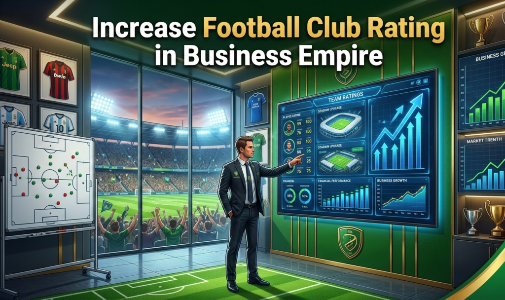 How to Increase Football Club Rating in Business Empire