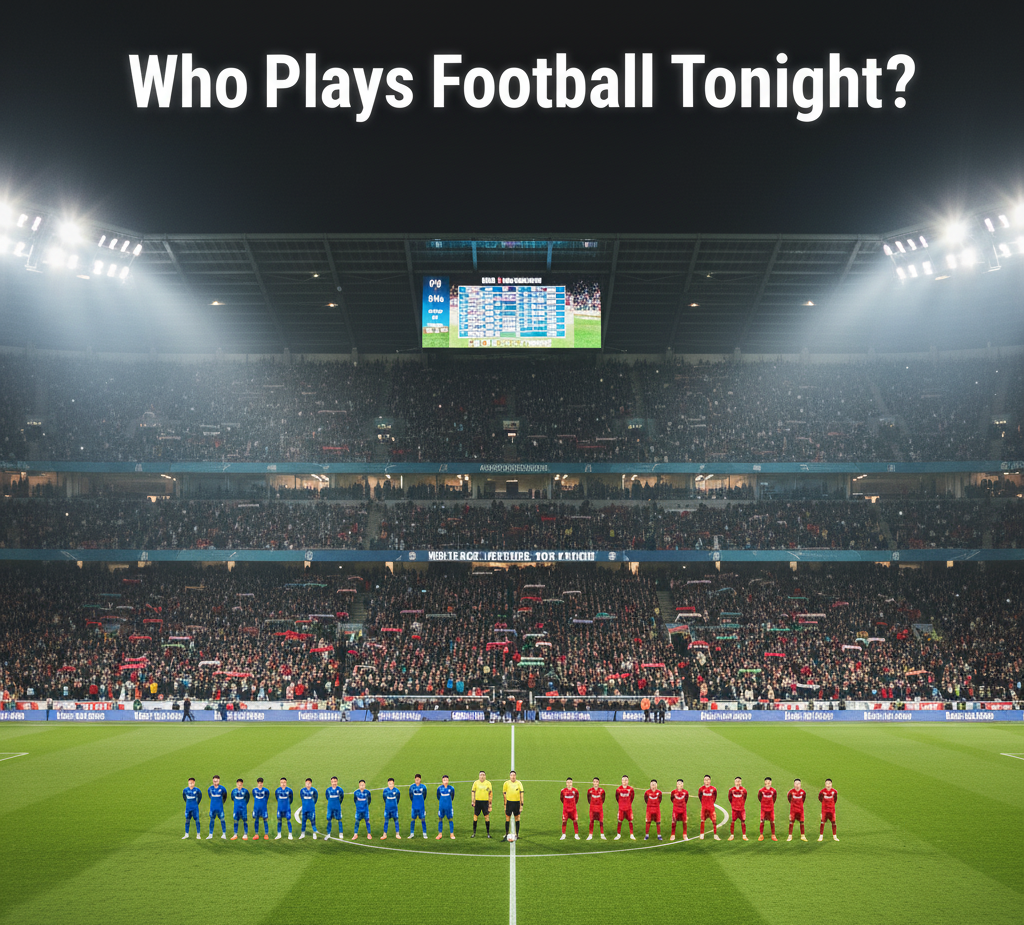 Who Plays Football Tonight?