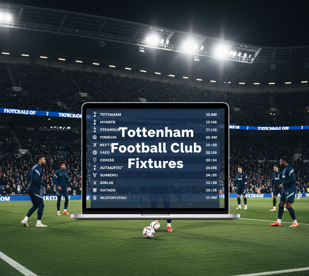 Tottenham Football Club Fixtures
