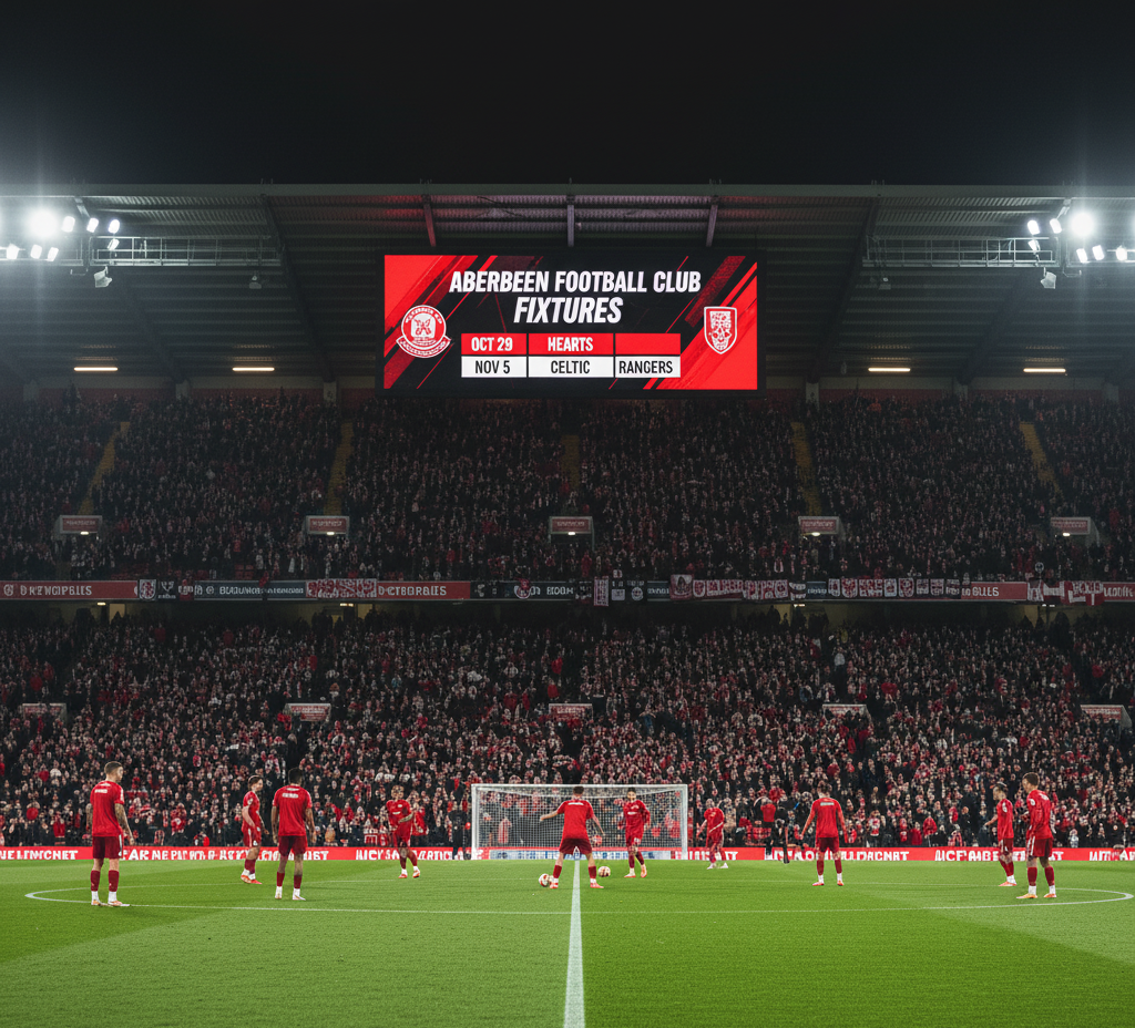 Aberdeen Football Club Fixtures