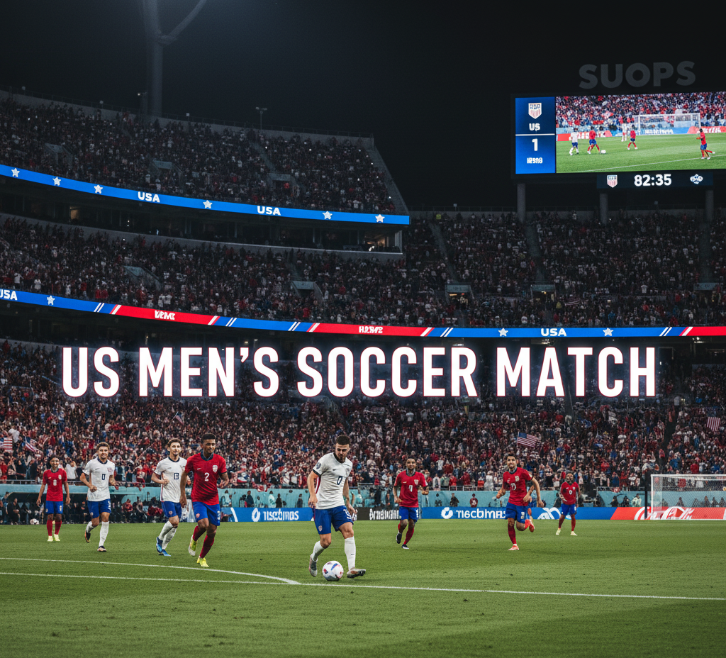 US Men's Soccer Match