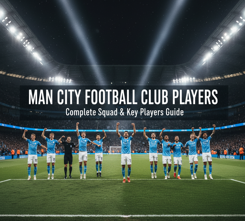 Man City Football Club Players