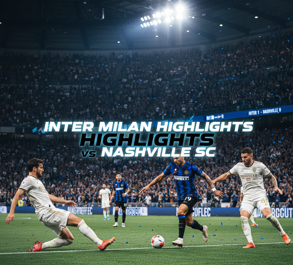 Inter Milan Highlights vs Nashville SC