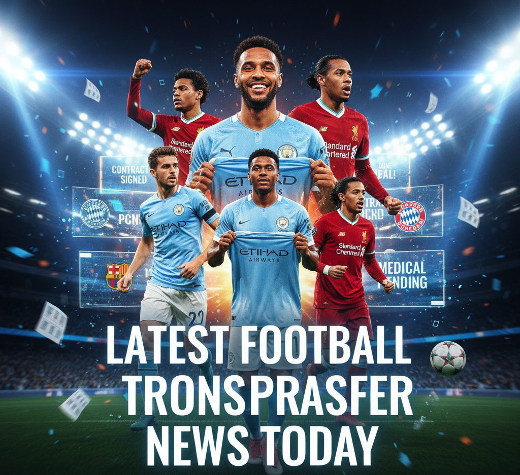 Latest Football Transfer News Today