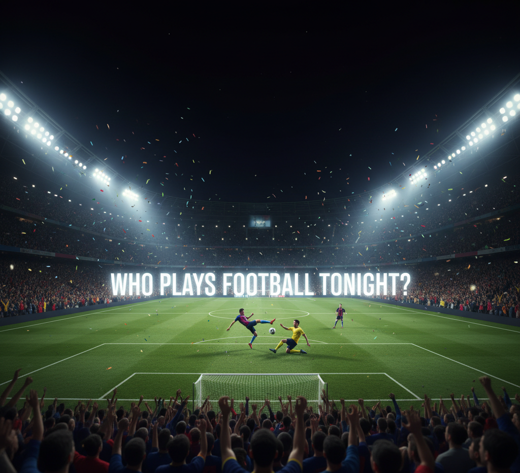 Who Plays Football Tonight