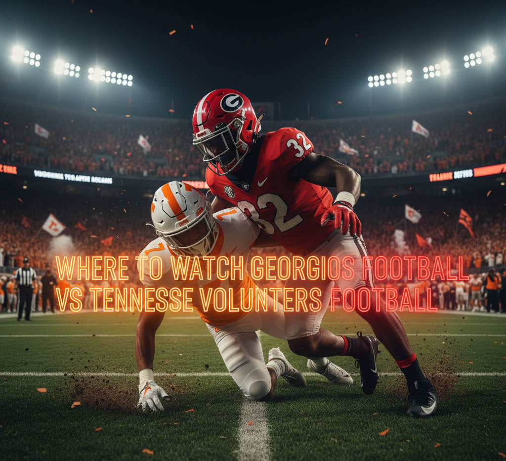 Georgia Bulldogs Football vs Tennessee Volunteers Football