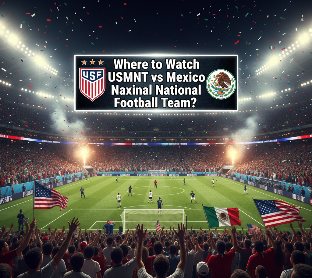 Where to Watch USMNT vs Mexico National Football Team