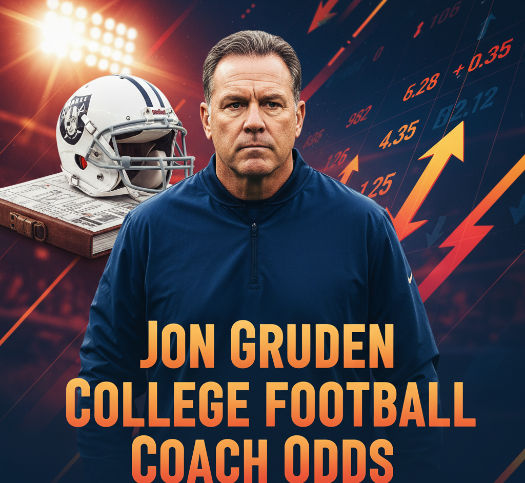 Jon Gruden College Football Coach Odds