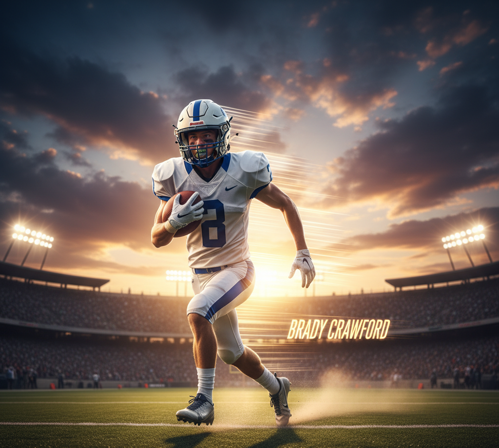 Brady Crawford Football