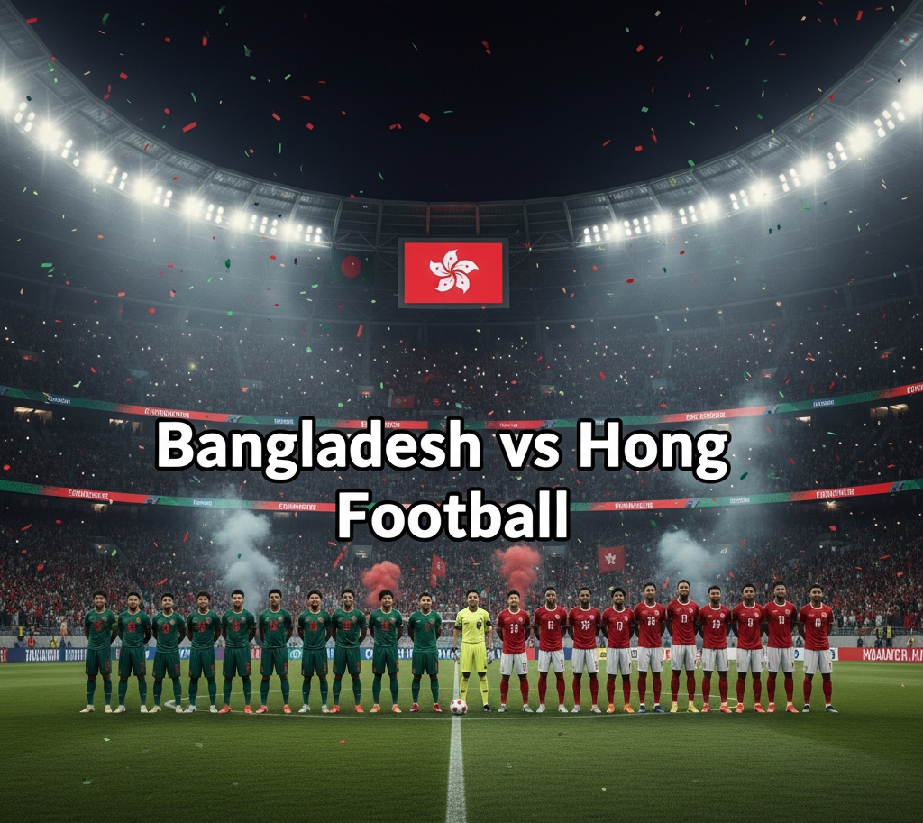 Bangladesh vs Hong Kong Football