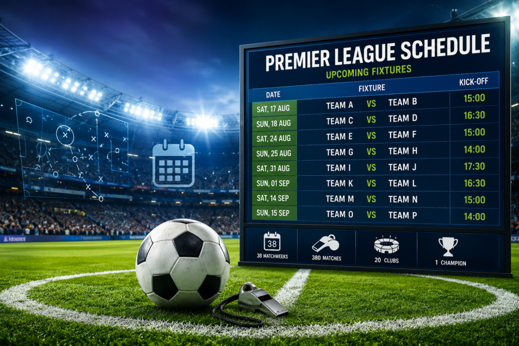 Premier League Schedule