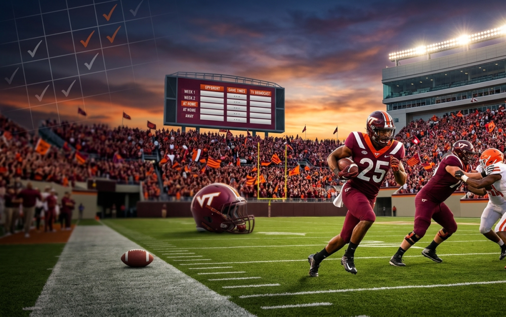 Virginia Tech Football Schedule