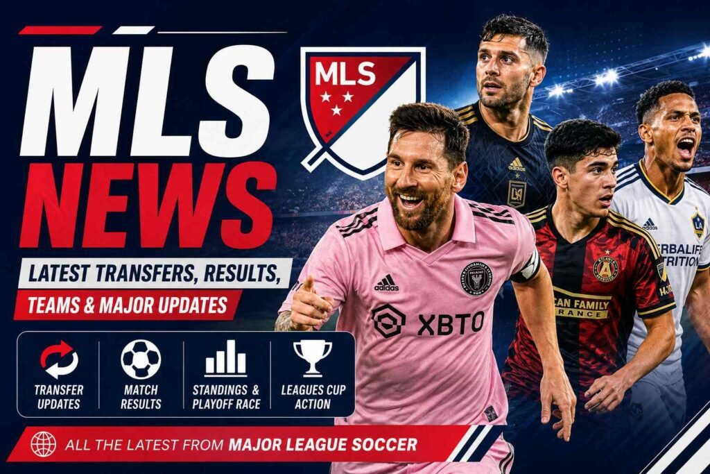 MLS news featuring latest transfers, teams and Major League Soccer updates
