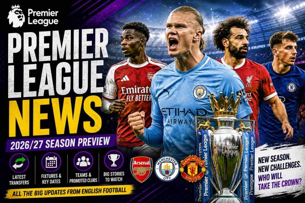 Premier League news and 2026/27 season updates
