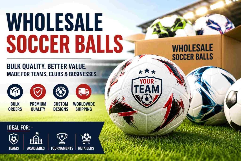 Wholesale soccer balls for teams and clubs